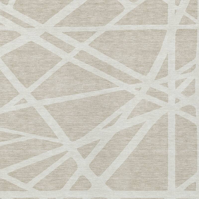 HomeRoots Geometric Transitional Rectangle Outdoor Rug