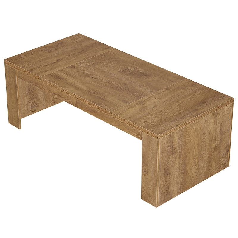 70.9" Dining Table, Wooden Kitchen Table, Living Room Accent Dining Table Family Gathering Table