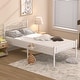 preview thumbnail 4 of 21, VECELO Modern Twin Size Metal Kids Bed Frame Without Box Spring, Twin Size Bed Set of 2