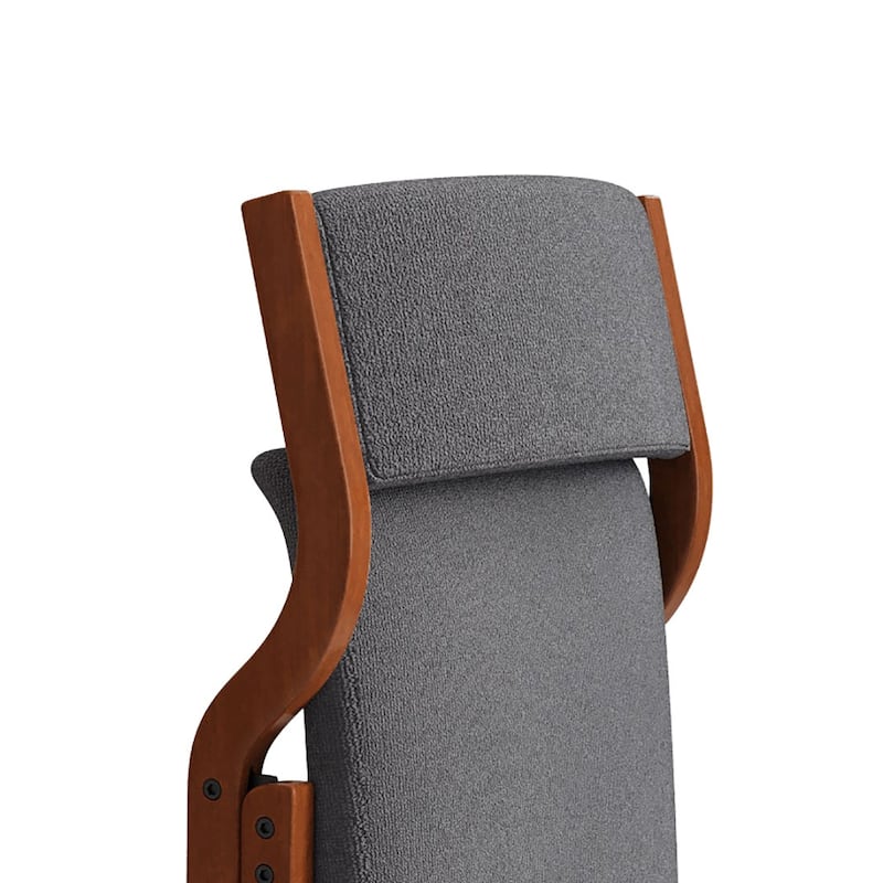 Vintage Fabric Upholstered Foldable Chairs, Set of 2