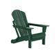Laguna Folding Poly Eco-Friendly All Weather Outdoor Adirondack Chair - Dark Green