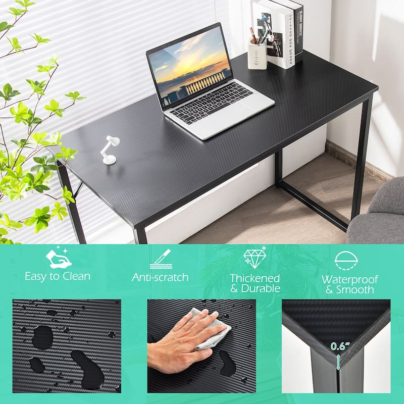 Costway Computer Desk Writing Workstation Study Laptop Table Home