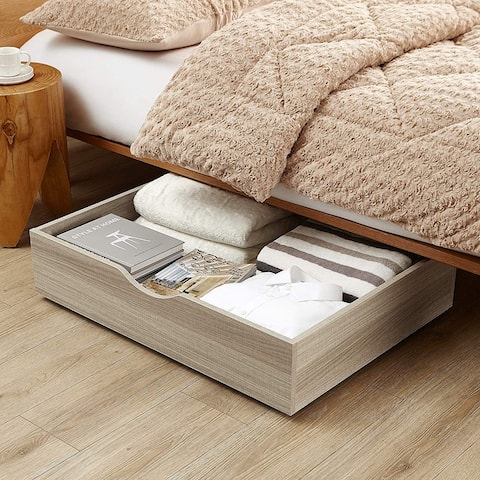 The Storage MAX - Underbed Wooden Organizer with Wheels