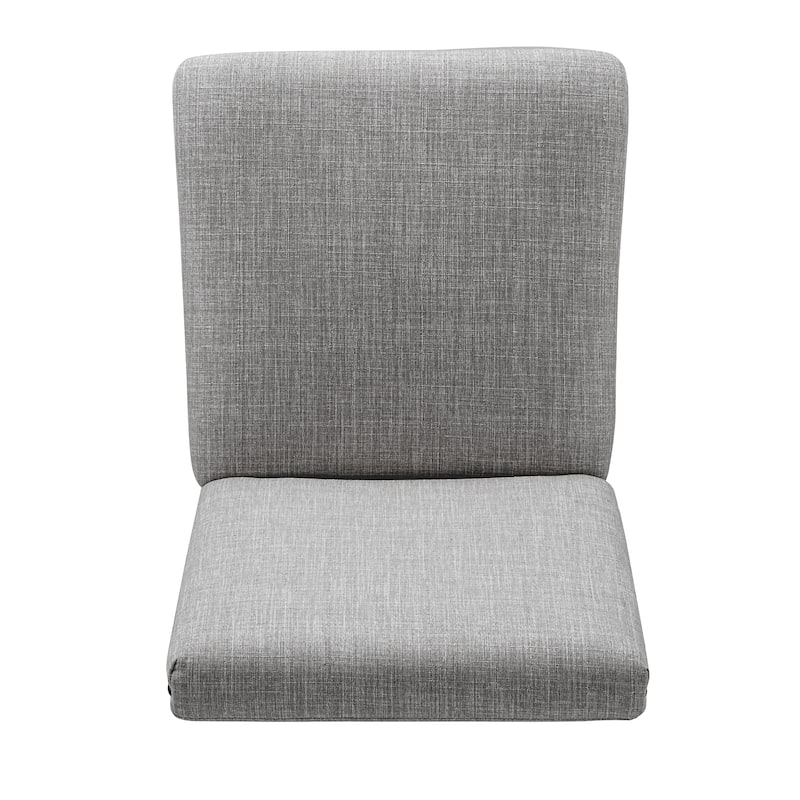 Voyager Nailhead Accent Parson Linen Dining Chair (Set of 2) by iNSPIRE Q Artisan