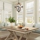 preview thumbnail 3 of 6, The Gray Barn Globe Farmhouse Pendant Lighting with Distressed Wood for Kitchen Island - W 15.7"x H 21.5"