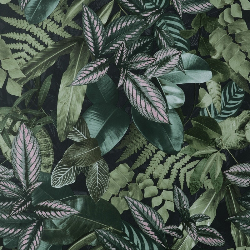 InHome Green Living Wall Peel & Stick Wallpaper