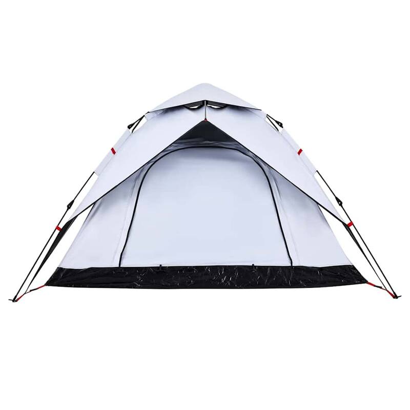 vidaXL Camping Tent Dome Shelter Blackout Outdoor Patio Fabric Quick Release - 90.6 x 90.6 x 55.1