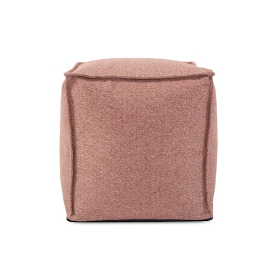 Allan Andrews Square Pouf Panama Rose