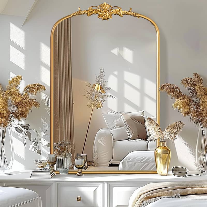 Vintage Gold Mirror Baroque Mirror - 24X36 - Gold