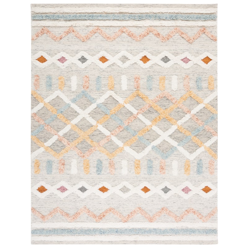 SAFAVIEH Handmade Kenya Linka Modern Wool Rug