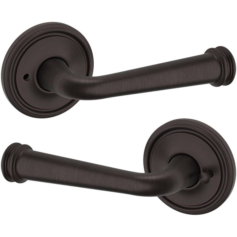 Baldwin 5116 Series Privacy Door Lever Set with Round Rose from the