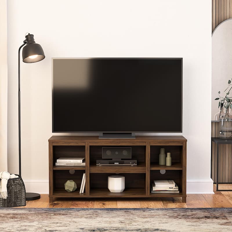 Parsons Walnut TV Stand for TVs up to 50"