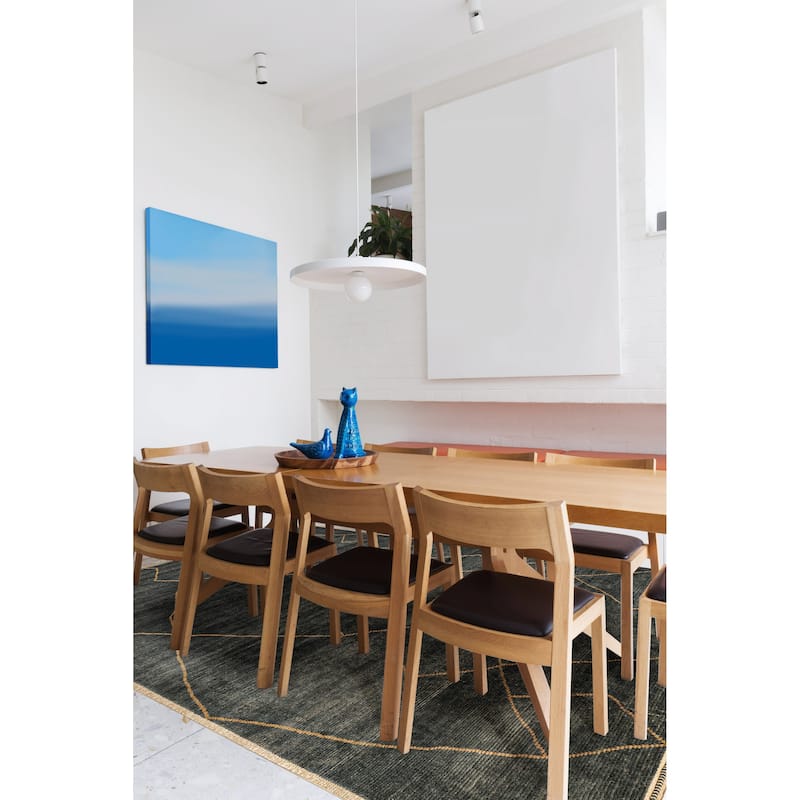 ECARPETGALLERY Hand-knotted Pak Finest Marrakesh Dark Green Wool Rug - 9'1 x 12'3