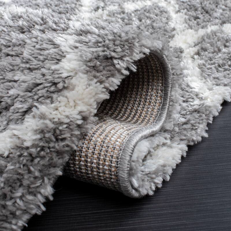 SAFAVIEH Berber Shag Magnisina Moroccan Boho 1.26-inch Thick Rug