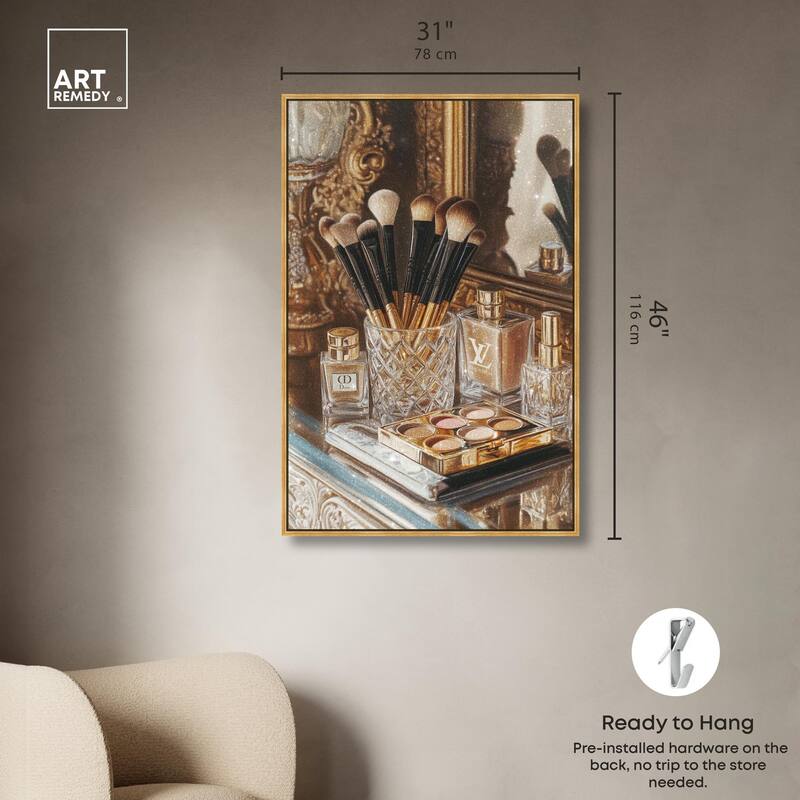 Oranate Makeup Collection Canvas by Art Remedy