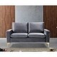 preview thumbnail 6 of 28, Buchholz 2 Piece Velvet Living Room Set