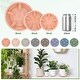 preview thumbnail 5 of 11, Plant Saucers, Anti-Rot Root Resin Flower Pot Plant Saucers for Indoor/Outdoor, Flowerpot Drip Tray