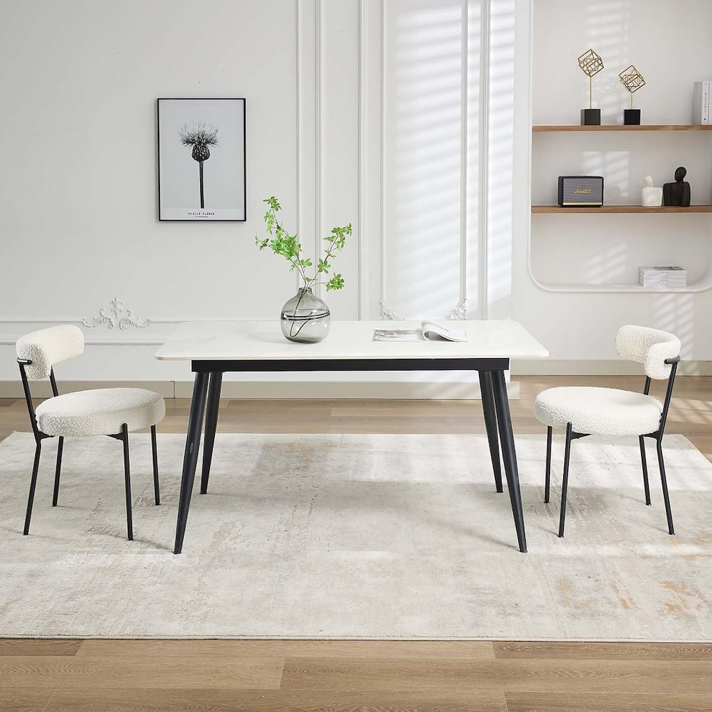 Dining Chairs Set of 2, Leather Dining Room Chairs