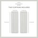 preview thumbnail 7 of 26, ATI Home Crescendo Lined Blackout Hidden Tab Curtain Panel Pair
