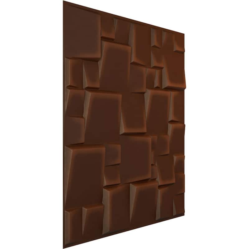 19 5/8"W x 19 5/8"H Modern Square EnduraWall Decorative 3D Wall Panel