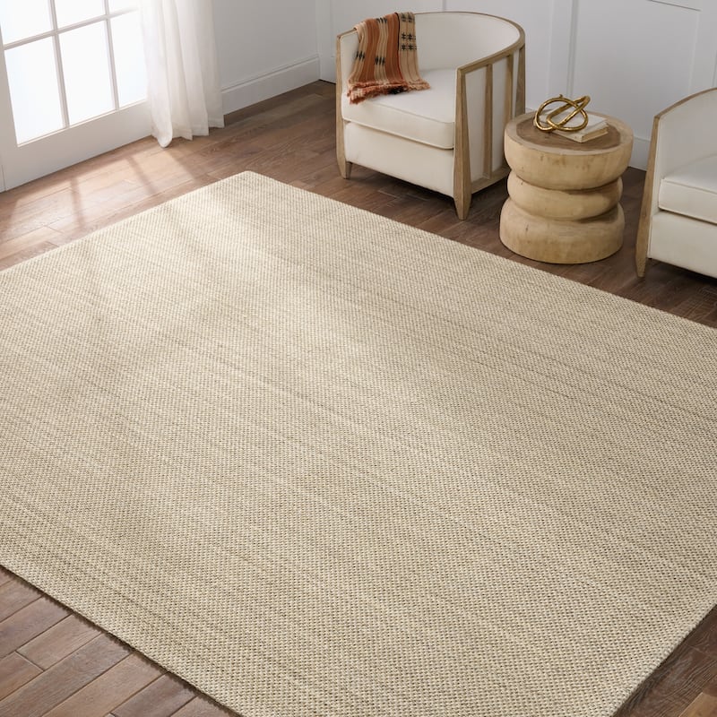 Nalani Handmade Natural Solid Area Rug
