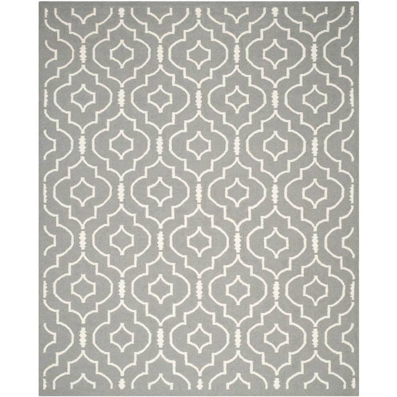 SAFAVIEH Handmade Flatweave Dhurries Lamprini Modern Moroccan Wool Rug