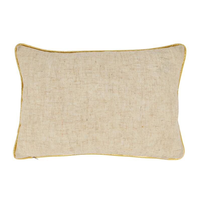 Holiday Trio Tree Poly Filled Throw Pillow