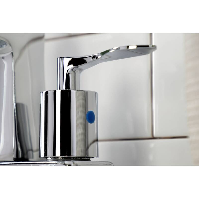 Kingston Brass Serena 1.2 GPM Centerset Bathroom Faucet with Pop-Up