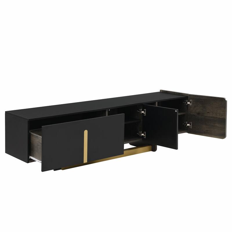 66.7'' Light Luxury TV Stand for TVs Up to 70 Inches