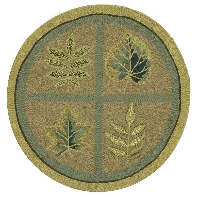 SAFAVIEH Handmade Chelsea Spring Wheel Mosaic French Country Wool Rug