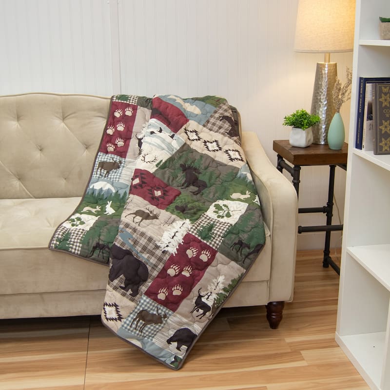 Your Lifestyle by Donna Sharp Montana Forest Polyester Throw