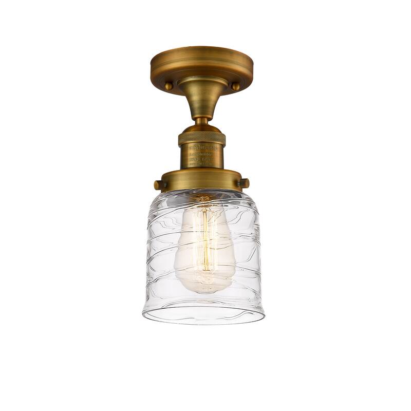 Innovations Lighting Bell - 1 Light 5" Semi-Flush Mount