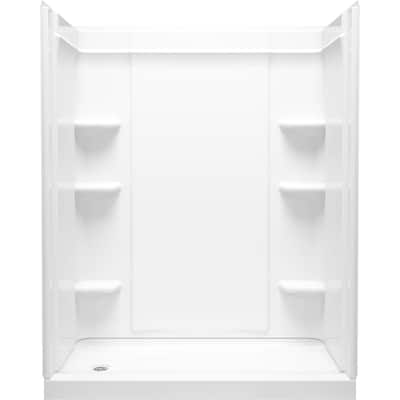 Sterling 72440116 Medley 60" X 30" Shower Stall With Aging In Place