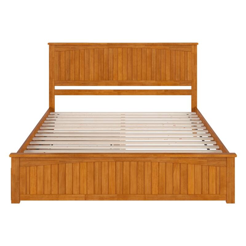 Nantucket Bed with Matching Footboard and Twin XL Trundle