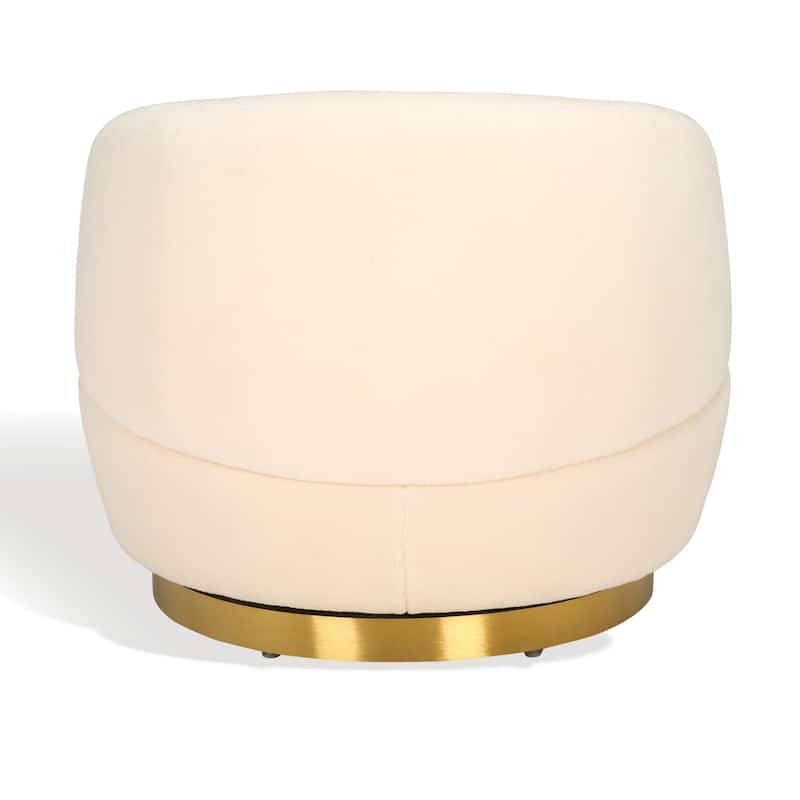 SAFAVIEH Couture Hatsue Swivel Chair - 33Wx35Dx28H