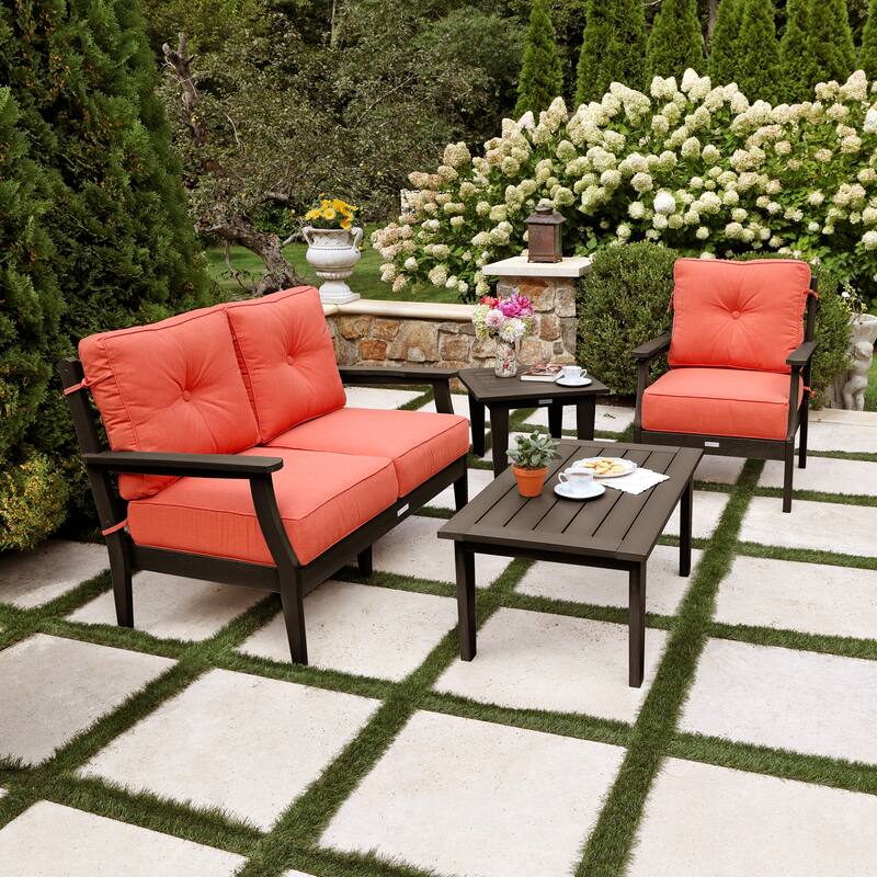 HIGHWOOD Lehigh 4-Piece Deep Seating Set