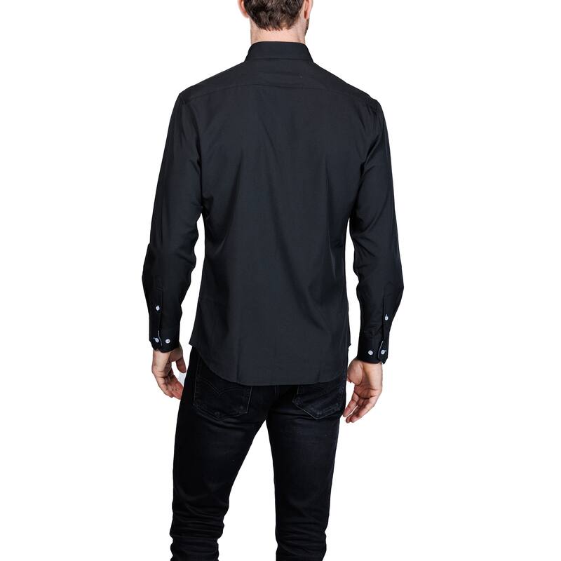 Tailorbyrd Men's Mélange Performance Button-Down Shirt