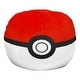 preview thumbnail 1 of 1, Pokemon Pokeball 11 Inch Round Cloud Pillow