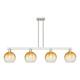 Option Brushed Satin Nickel / Amber