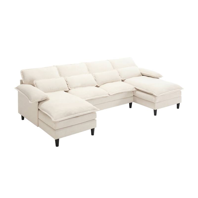 U Shaped Modular Sectional Sofa Couch