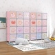 preview thumbnail 37 of 68, Kids Wardrobe Closet with Hanging Section and Cute Doors