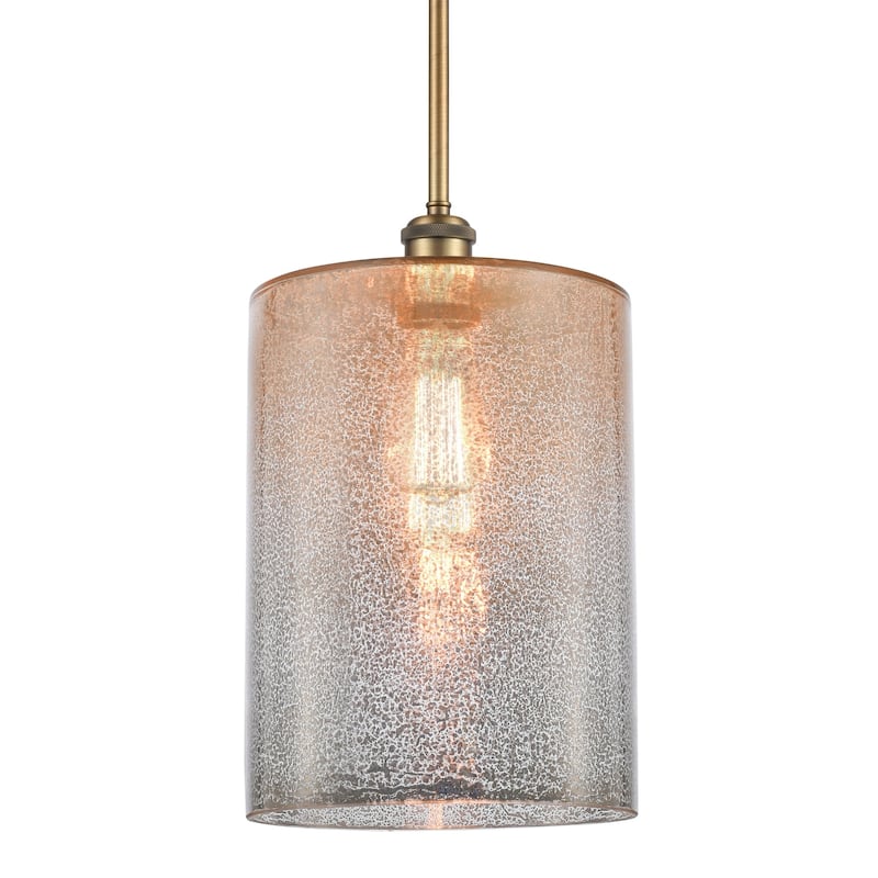Innovations Lighting 516-1S-14-9-L Cobbleskill Pendant Cobbleskill 9" - Mercury / Brushed Brass