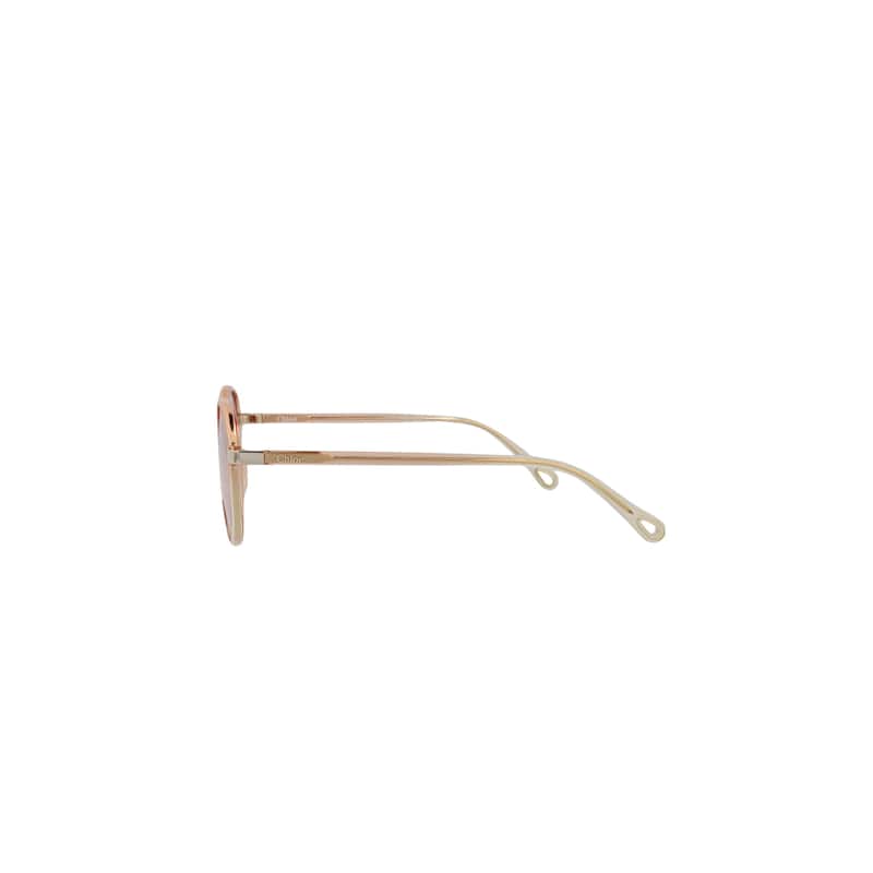 Chloé Round-Frame Injection Sunglasses