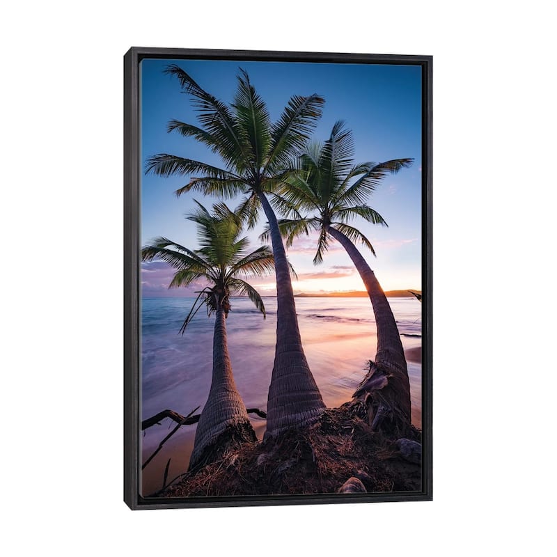 "Tropical Triple - Caribbean" by Stefan Hefele Framed