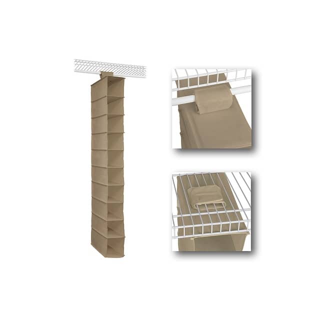 ClosetMaid 10-Shelf Hanging Closet Organizer
