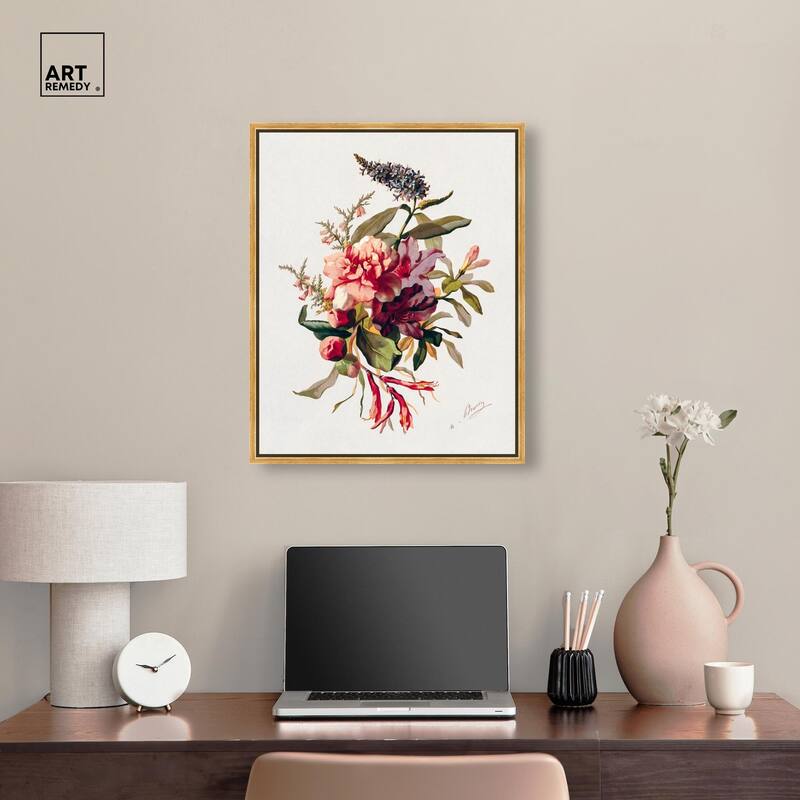 Winter-Flowering Plants Canvas by Art Remedy