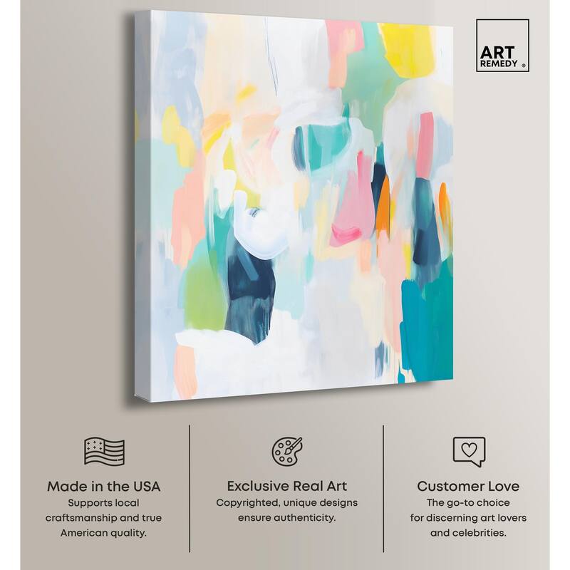 Layered Lush I Canvas by Art Remedy, Gallery Wrapped