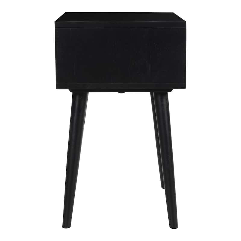 Glenda Solid Wood One-Drawer Nightstand