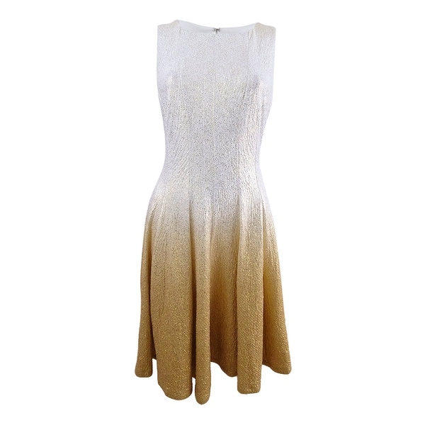glitter ombre dress