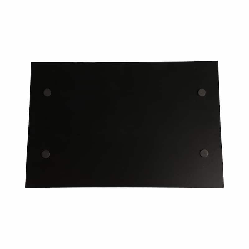 Decorative Pattern Glass Tray with Handles - Chic Home Decor - Accent Tray